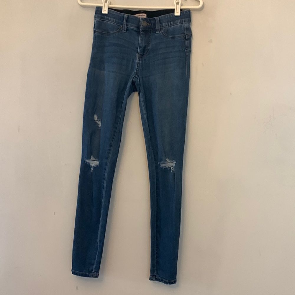 Juicy Couture distressed jeggings Size 2
